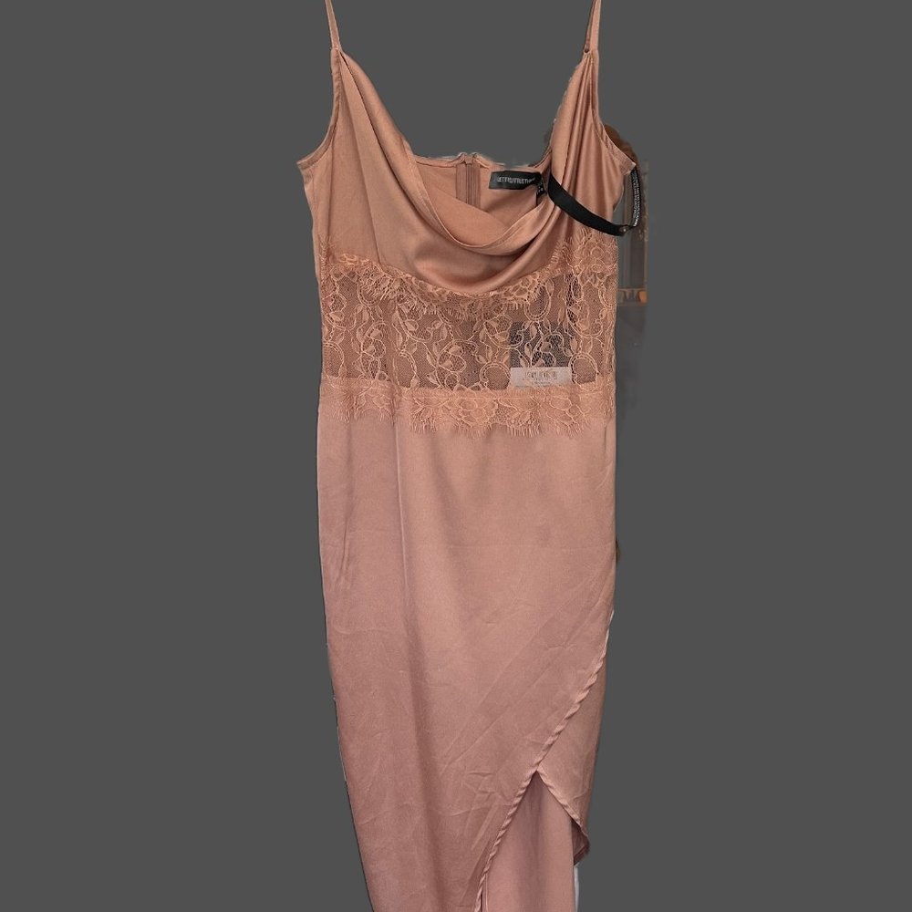 Pretty Little Thing Silk Dress